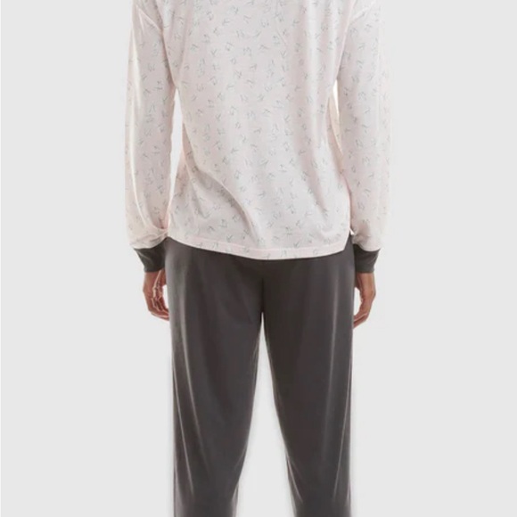 Splendid two piece scratch/.print pink and gray size medium - Picture 4 of 5